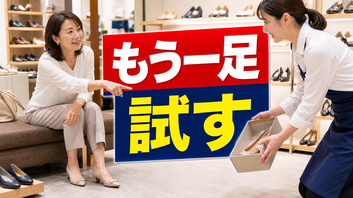靴屋で足が当たっているのに、「大丈夫です」と買ってしまうあなたへ