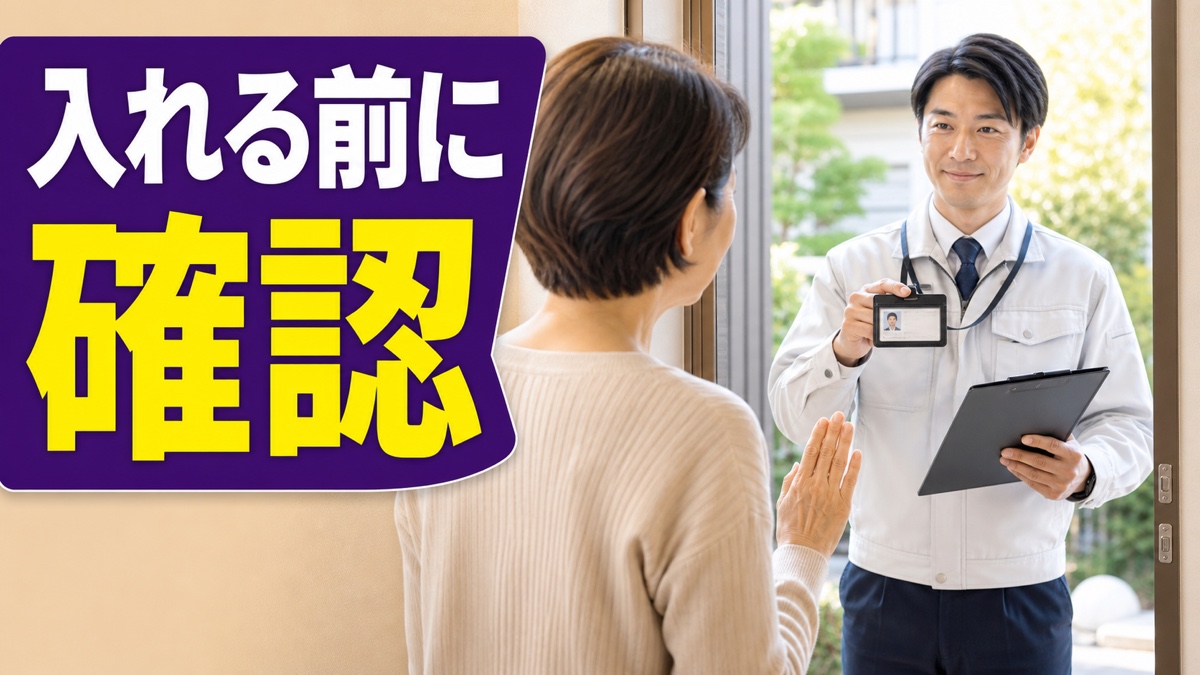 賃貸の設備点検で「ほかの部屋も」と言われ、断れないあなたへ