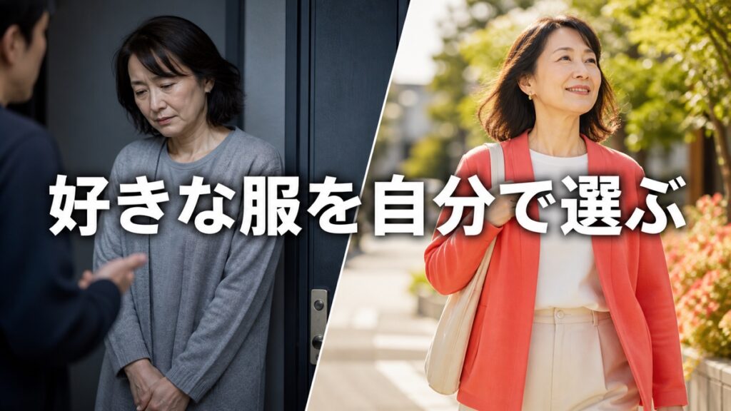 好きな服を家族に笑われ、出かける直前に着替えてしまうあなたへ