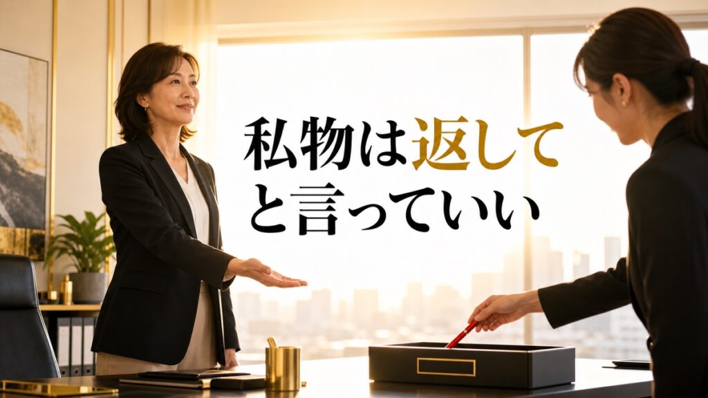 職場で私物のペンを勝手に使われても、「返して」が言えないあなたへ