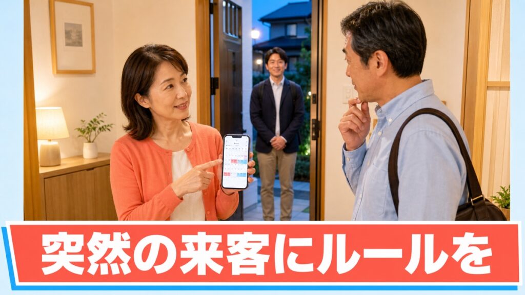 夫の「今から友達を連れて帰る」に、毎回あわてて部屋を片づけるあなたへ