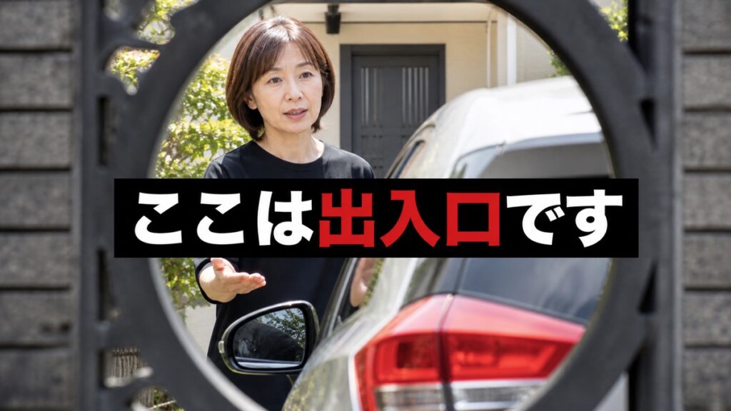 自宅前に車を停められても、近所の人へ言えず我慢するあなたへ